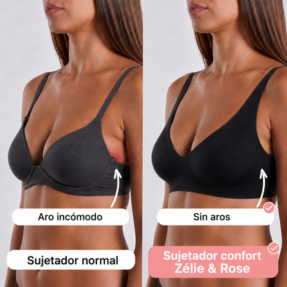 Sujetador confort Zélie & Rose, sin costuras ni aros