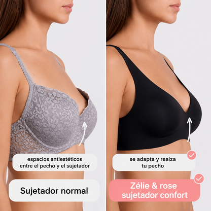 Sujetador confort Zélie & Rose, sin costuras ni aros